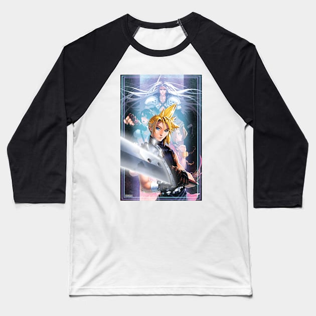 Final Fantasy Baseball T-Shirt by EvoComicsInc